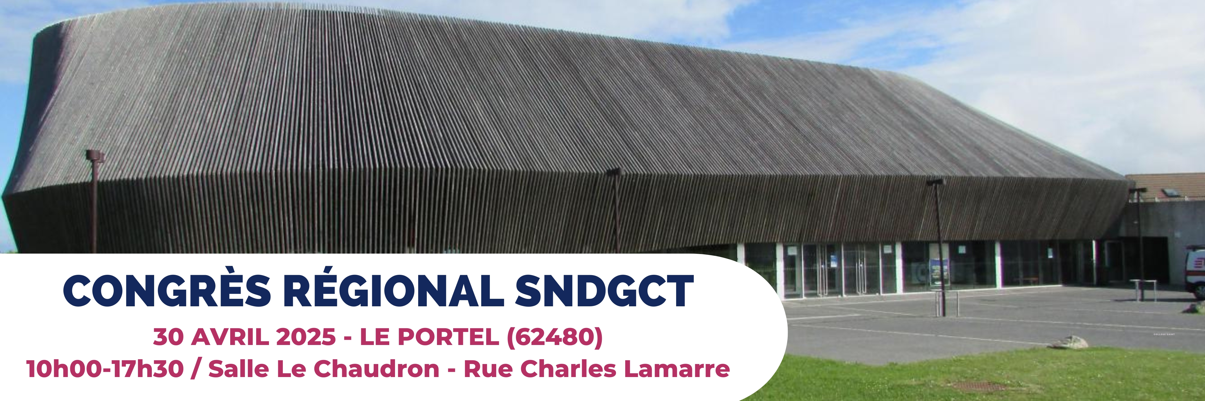 Congrès SNDGCT Nord Pas-de-Calais